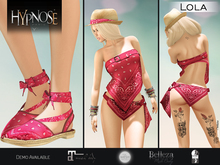 HYPNOSE - LOLA RED OUTFIT