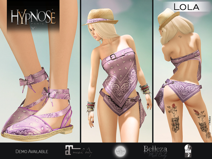 HYPNOSE - LOLA LILAS OUTFIT