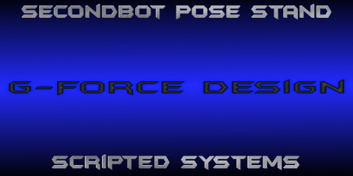 [GD]:SecondBot Pose Stand:V1 (BOXED)