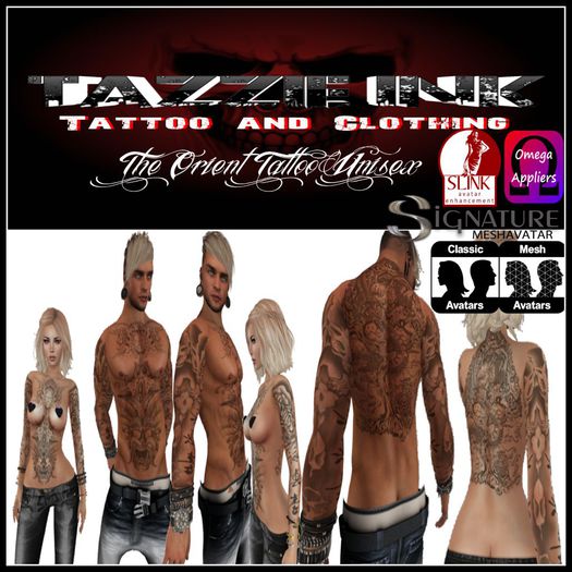 Tazzie Ink ~ The Orient Tattoo