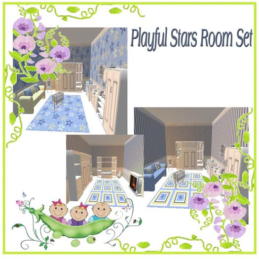 Playful Stars Room Set Boy