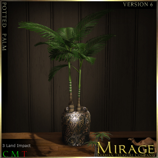 =Mirage= Potted Palm - Version 6