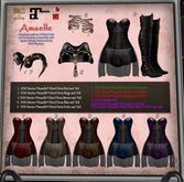 FDD Stories *Amaelle* Fitted Dress Brown gacha