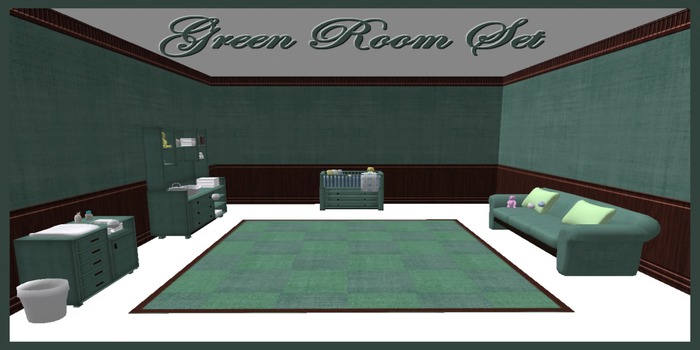 S.M.C. Green Baby Room Set