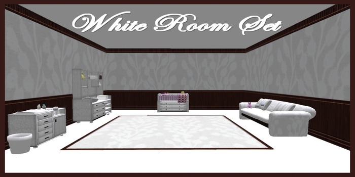 S.M.C. White Baby Room Set