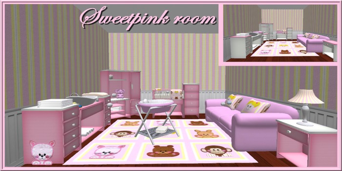 SweetPink Baby Room Set
