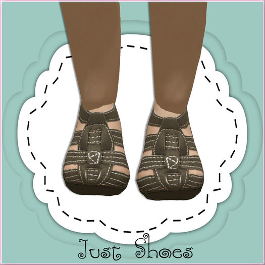 Pat a Kake Brown Sandals