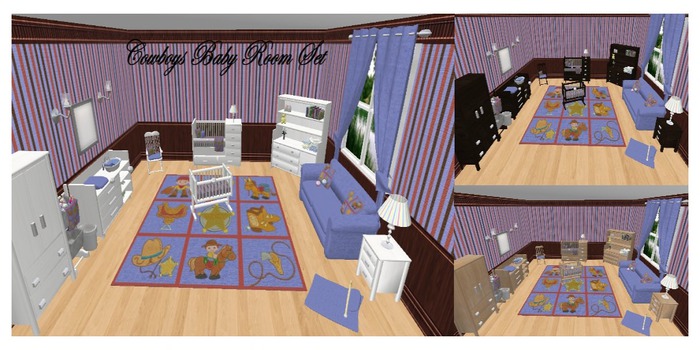 Cowboys Room Set