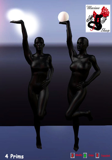 Statue pointe pied service