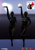 Statue pointe pied service