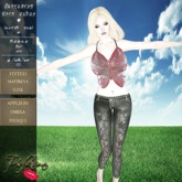 Perfection ~ Butterfly W/Jeans (Ultra Red)*