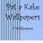 Pat A Kake Blue Boy Wall Papers