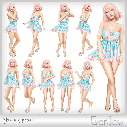 *EverGlow* - Yummy poses