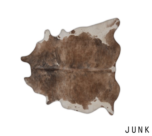 junk. animal rug.