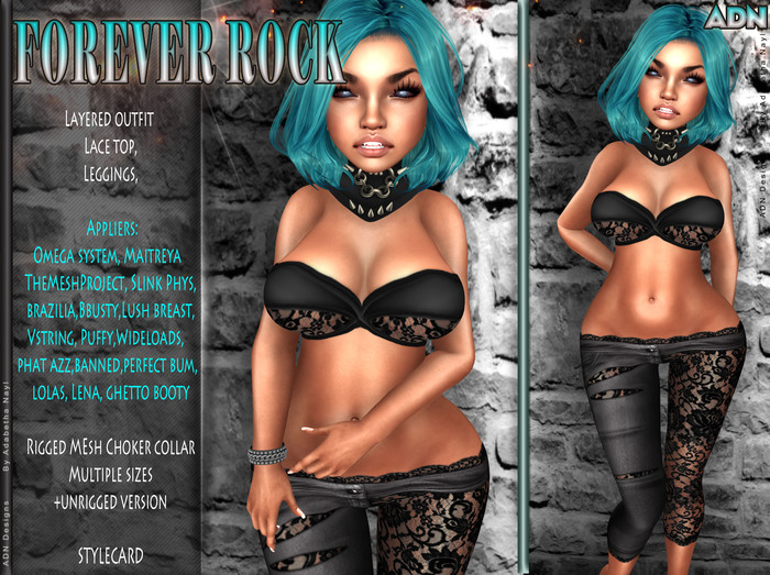 [ADN] FOREVER ROCK (Appliers Included) (Wear to Unpack )