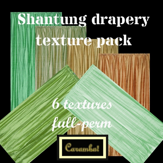 Shantung drapery - texture pack