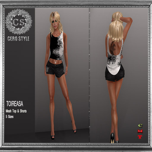 CERO STYLE Toieasa Outfit Blacks