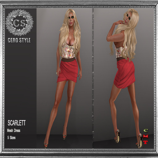 CERO STYLE Scarlett Dress Reds