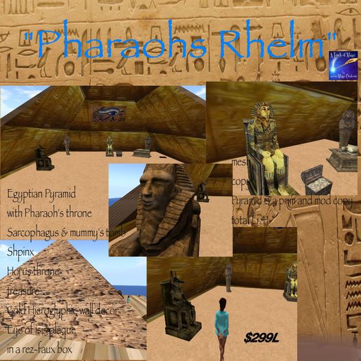Pharoah's Rhelm's Eygpt (crate)