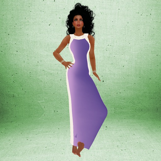 134 PURPLE & WHITE MESH - 100