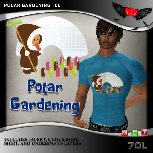 .:[AMAME]:. Polar Gardening Tee