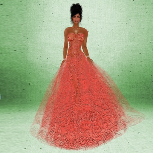 141 RED LACE LOOPS - 120