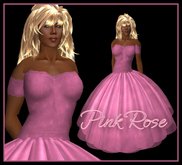 Pink Rose Gown