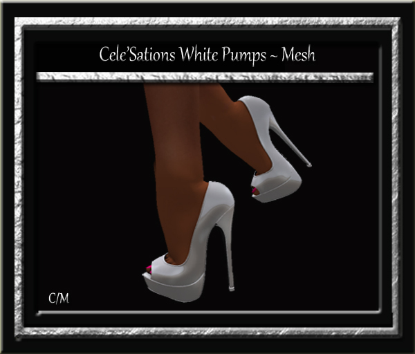 Cele'Sations Light Pink Pumps MESH Pk