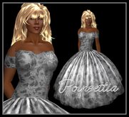 Poinsettia Gown Grey
