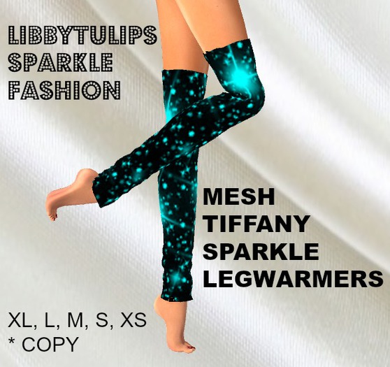 * Tiffany Sparkle LegWarmers - Mesh