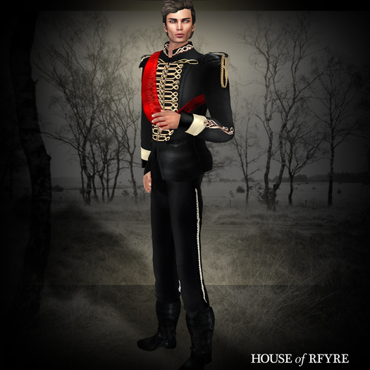 RFYRE MILITIA MENS MESH ENSEMBLE - RIDING BOOTS INCLUDED [B]