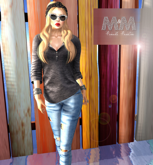 M&M-HENLEY SHIRT AND PANT MESH