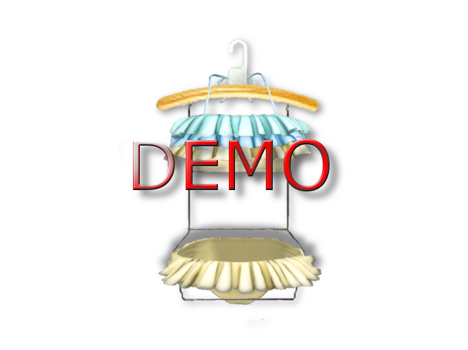 {amiable}Mesh Candy Pastel Pop Bikini(DEMO)