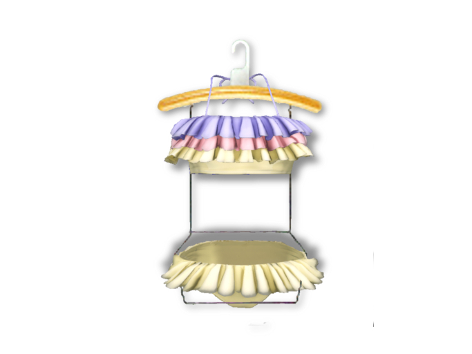 {amiable}Mesh Candy Pastel Pop Bikini02