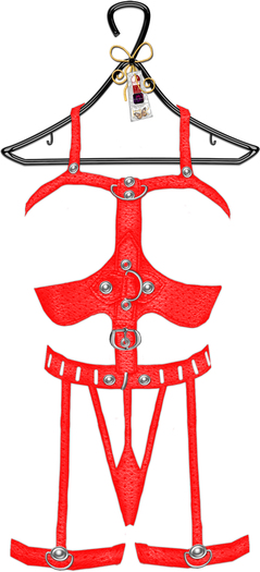 !(HR 3.0)! Epic Body Harness (Red)