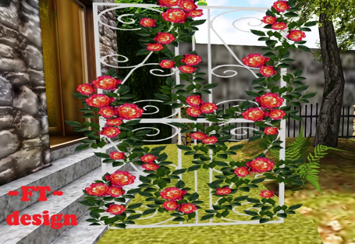~FT~ rose sunrise border[mesh] (wear me)