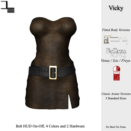 DE Designs - Vicky - Old Leather