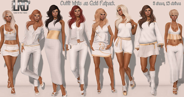 LRD White as Gold set FATPACK