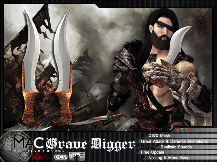 [M]A.C. [D]ESIGN & Grave Digger [Box]