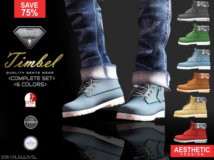 CA AESTHETIC PROMO 70% TIMBEL BOOTS FAT PACK