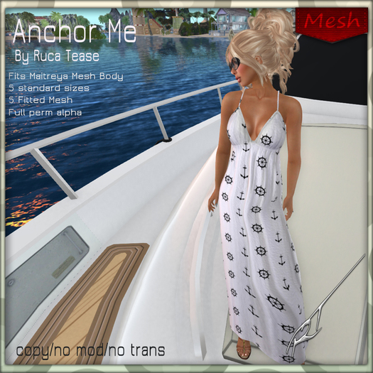 RT Mesh Sun Dress Anchor me