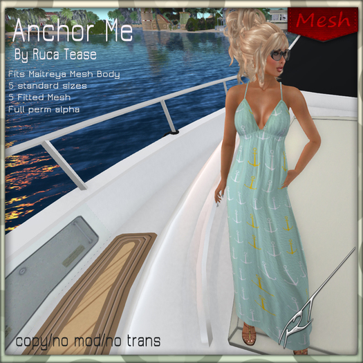 RT Mesh Sun Dress Anchor me