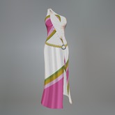 Pink Rainbow Mesh Dress box