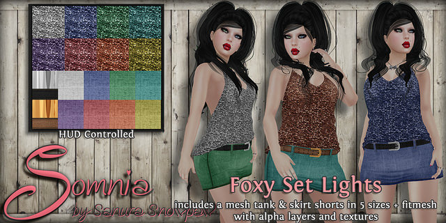 .: Somnia :. Foxy Set {Lights} {Crated}