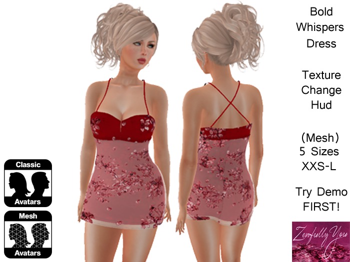 [ZY] Whispers Dress - Bold Colors