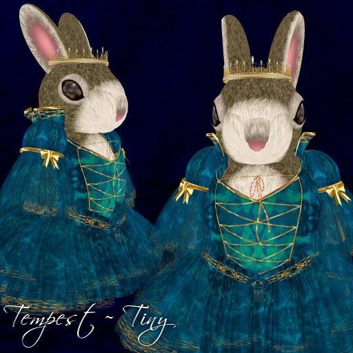 Tempest - Gown - Tiny - Ocean