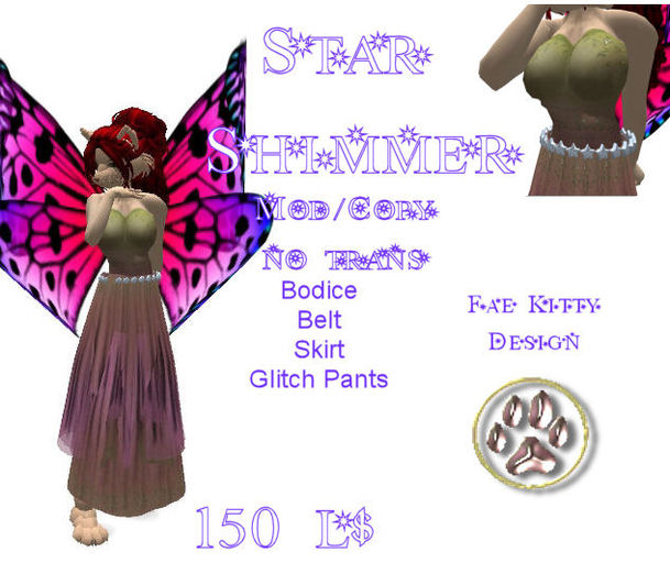 Star Shimmer Gown - Pink