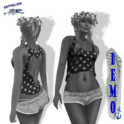 Top + Over Bikini Shorts DEMO