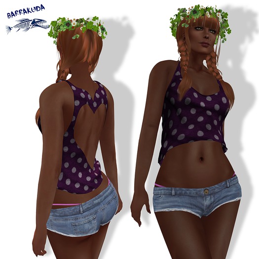 Top + Over Bikini Shorts V1