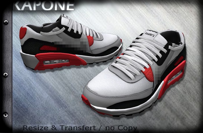 Kapone RMX Unisex sneakers RedWhite